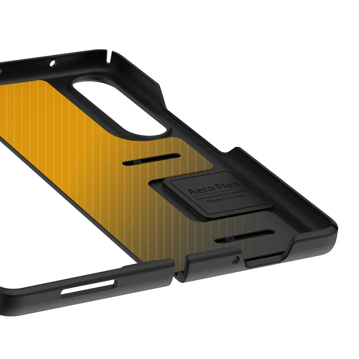 Araree Aeroflex Case For Z Fold 4 - Black - Tashqila Araree Aeroflex Case For Z Fold 4 - Black - Tashqila